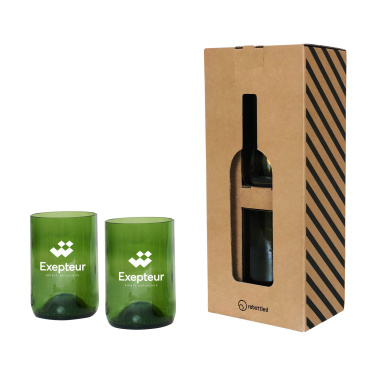 Logotrade promotional product image of: Rebottled® Tumbler 2-pack drinking glass
