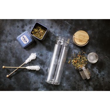 Logo trade promotional giveaway photo of: Nara Tea Bottle 300 ml drinking bottle