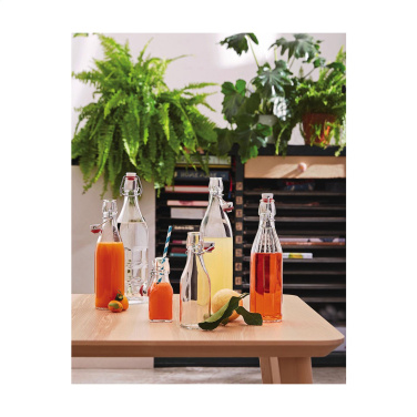 Logo trade advertising product photo of: Vidrio Bottle 1 L water bottle