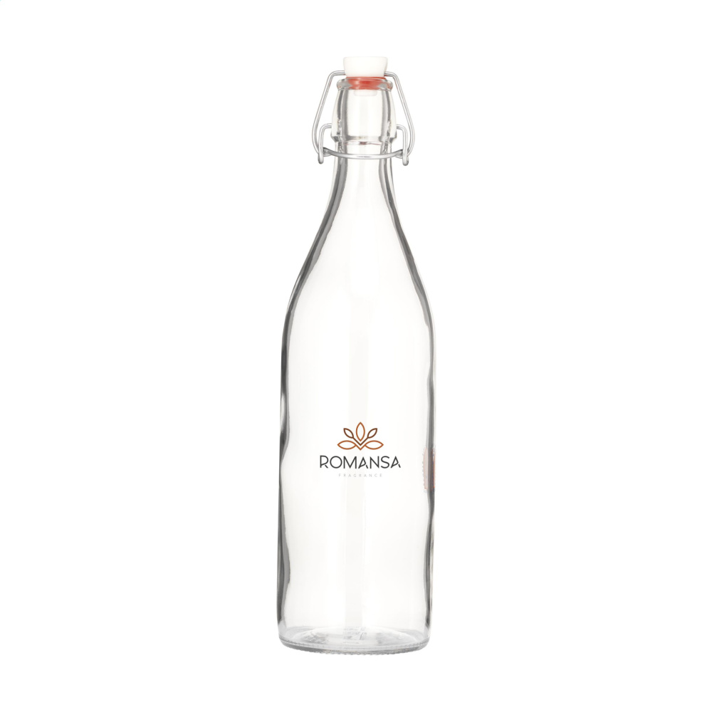 Logo trade promotional merchandise image of: Vidrio Bottle 1 L water bottle