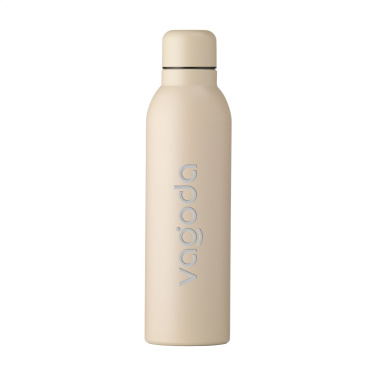 Logo trade promotional giveaway photo of: Helios RCS Recycled Steel Bottle 470 ml