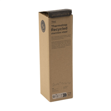 Logotrade promotional item image of: Thermotop Midi RCS Recycled Steel 500 ml thermo bottle