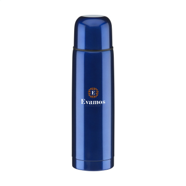 Logo trade corporate gifts picture of: ThermoColour RCS Recycled Steel 500 ml thermo bottle