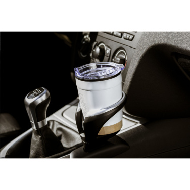 Logotrade advertising product picture of: Kobe Bamboo RCS Recycled Steel 350 ml coffee cup