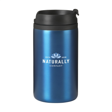 Logo trade promotional merchandise photo of: Thermo Can RCS Recycled Steel 300 ml thermo cup