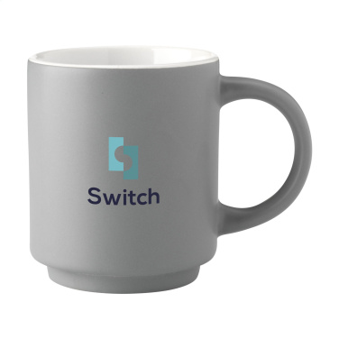Logo trade business gifts image of: Stack Mug 180 ml