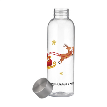 Logotrade promotional merchandise picture of: Senga GRS RPET Bottle 500 ml X-Mas