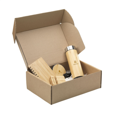 Logotrade promotional gifts photo of: Merch Set Bamboo Boost
