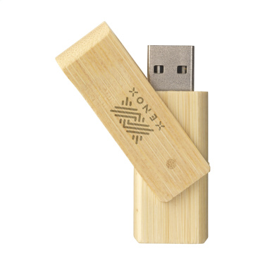 Logo trade promotional gift photo of: USB Waya Bamboo  8 GB