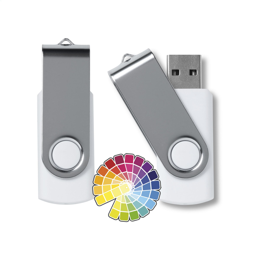 Logotrade promotional product picture of: USB Twist 32 GB
