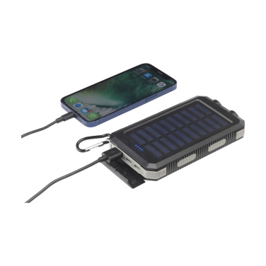 Logo trade promotional giveaways picture of: Trail RCS Solar Charger Compass 8000