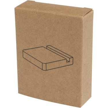 Logo trade promotional merchandise picture of: Ebla bamboo phone stand