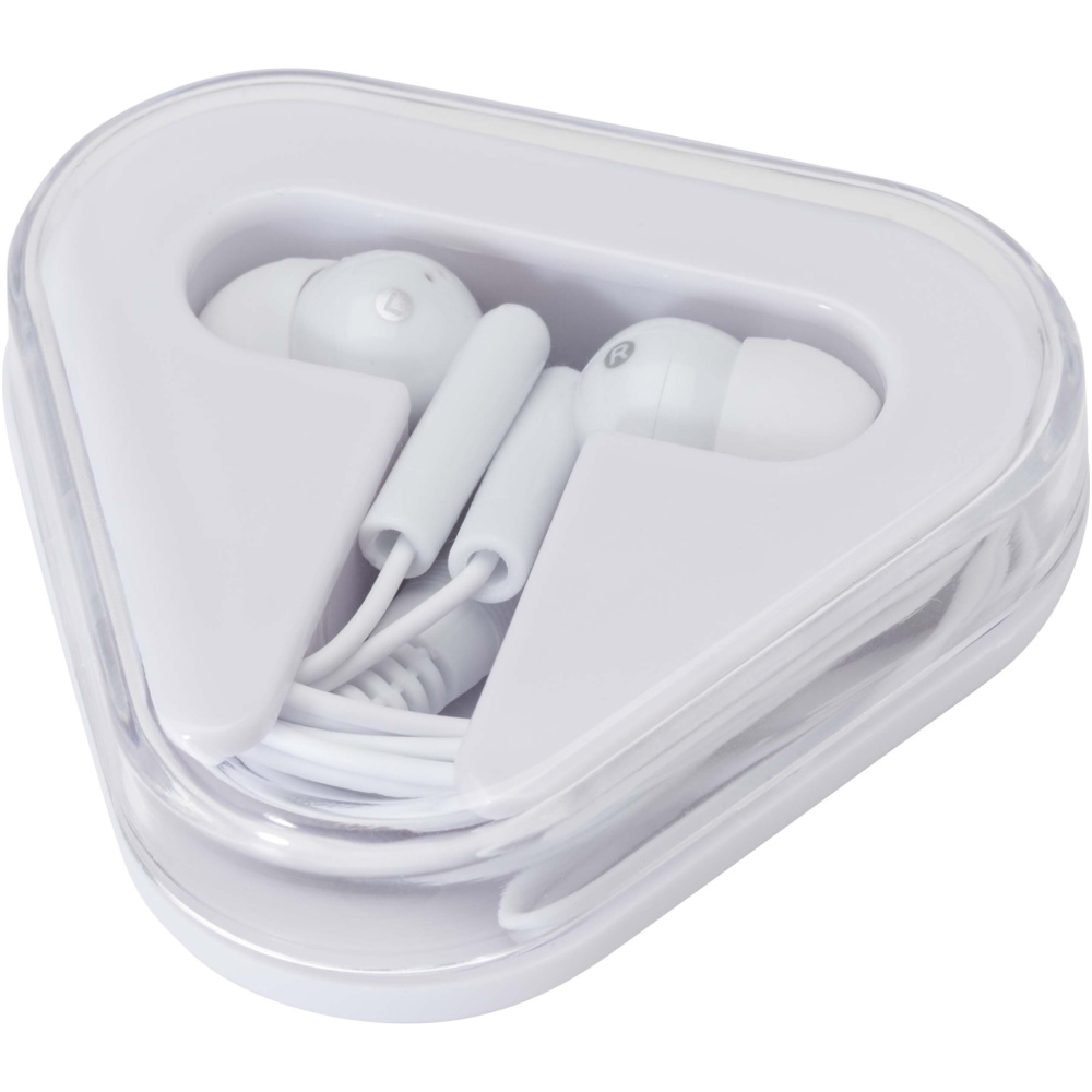Logotrade promotional giveaway picture of: Rebel earbuds with recycled plastic storage box