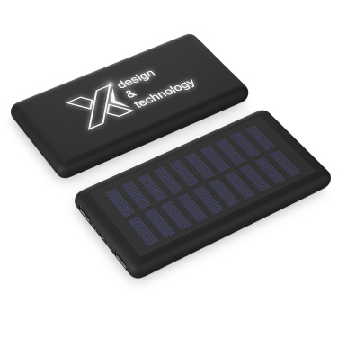 Logotrade promotional product picture of: SCX.design P30 8000 mAh light-up solar power bank