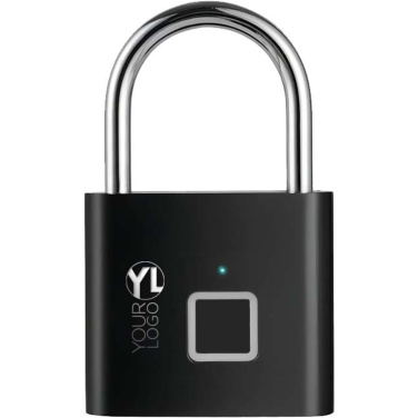 Logo trade advertising products image of: SCX.design T11 smart fingerprint padlock