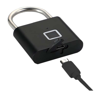 Logo trade corporate gift photo of: SCX.design T11 smart fingerprint padlock