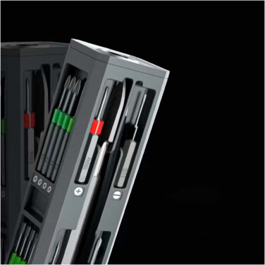 Logotrade corporate gift image of: SCX.design T20 30-piece screwdriver and repair set in aluminium case