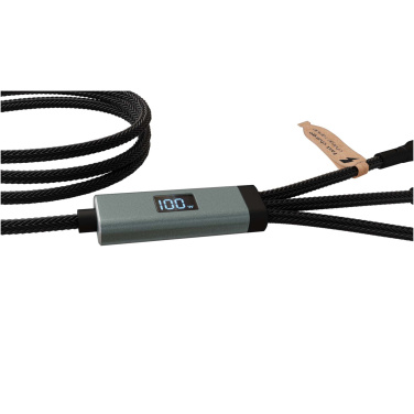 Logotrade promotional gift picture of: SCX.design C53 100W 5-in-1 rPET ultra fast charging cable
