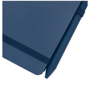 Logotrade advertising product image of: Thalaasa A6 hard cover ocean-bound notebook with ballpoint pen (black ink)