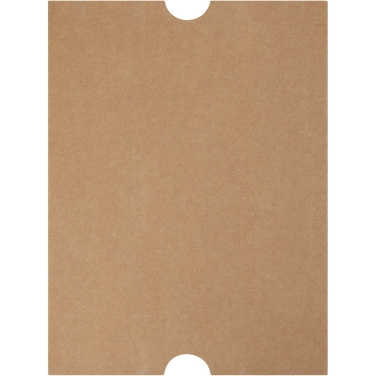 Logo trade promotional products image of: Alejandra A5 recycled plastic hard cover notebook