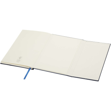 Logo trade promotional items picture of: Alejandra A5 recycled plastic hard cover notebook