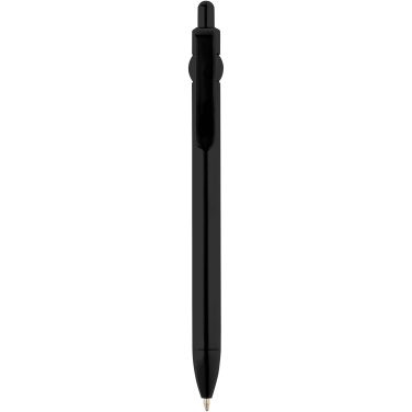 Logo trade business gift photo of: Fidget recycled plastic ballpoint pen (black ink)