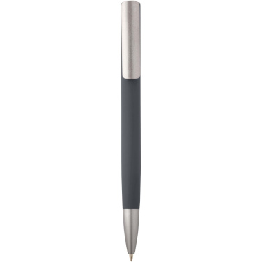 Logo trade promotional gifts picture of: Ziggur aluminium ballpoint pen (blue ink)