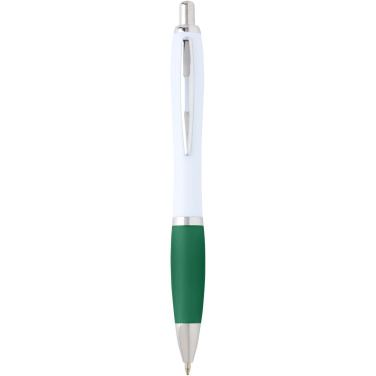 Logo trade advertising products image of: Nash recycled plastic ballpoint pen (black ink)