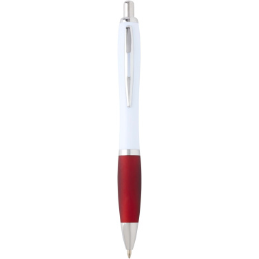 Logo trade promotional products image of: Nash recycled plastic ballpoint pen (blue ink)