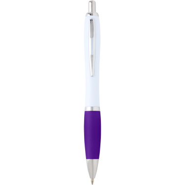 Logo trade promotional product photo of: Nash recycled plastic ballpoint pen (blue ink)