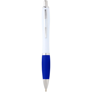 Logotrade promotional gift image of: Nash recycled plastic ballpoint pen (blue ink)