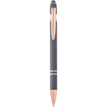 Logotrade promotional merchandise picture of: Nanna ballpoint pen with rose gold finish (blue ink)