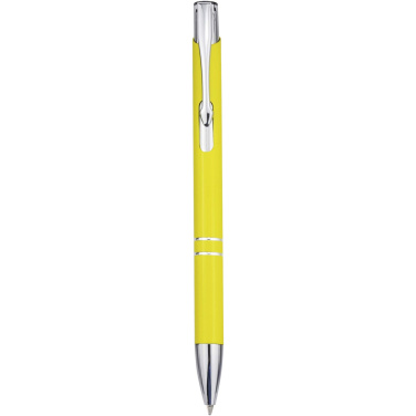 Logotrade promotional merchandise image of: Moneta recycled aluminium ballpoint pen (blue ink)