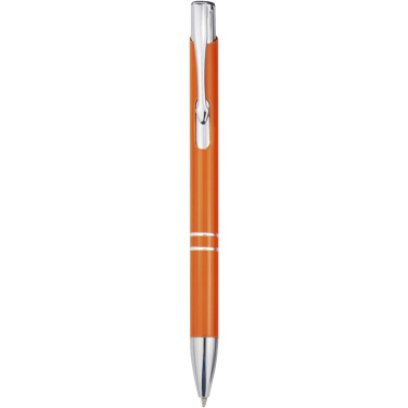 Logotrade promotional merchandise image of: Moneta recycled aluminium ballpoint pen (blue ink)
