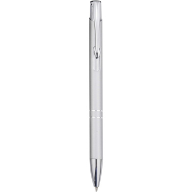 Logotrade promotional product image of: Moneta recycled aluminium ballpoint pen (blue ink)