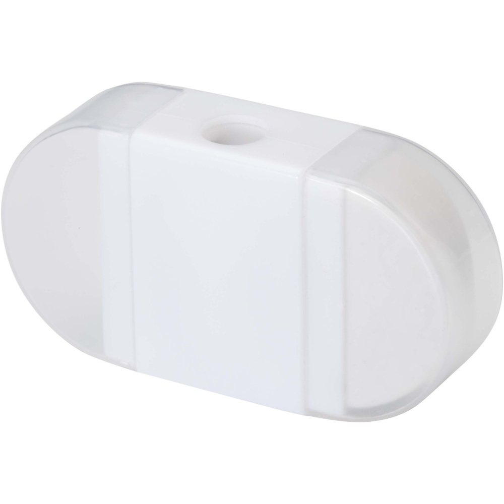 Logo trade promotional products picture of: Velvi pencil sharpener with eraser 
