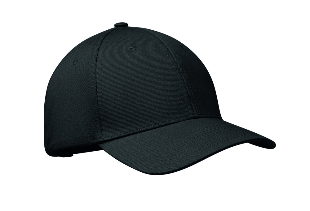 Logo trade promotional products image of: 6 panel cotton baseball cap