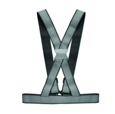 Logo trade promotional giveaways image of: Adjustable 360 reflective belt