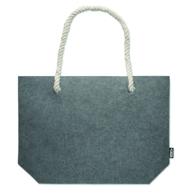 Logotrade advertising product picture of: RPET felt beach bag