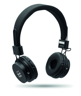 Logotrade promotional products photo of: ABS wireless foldable headphone