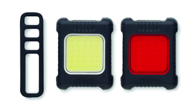 Logo trade promotional gifts picture of: Rechargeable bike light set
