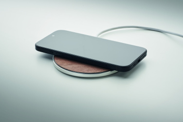 Logo trade corporate gifts image of: Wireless charger 15W