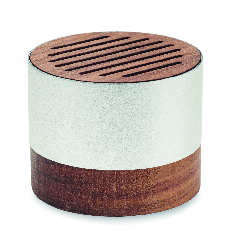 Logo trade advertising products image of: Recycled aluminium speaker