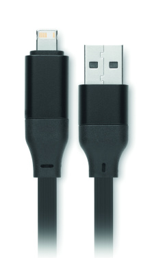 Logotrade advertising product image of: 60W cable keyring recycled ABS