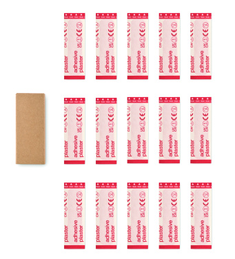 Logo trade corporate gifts picture of: 15 pieces adhesive plasters