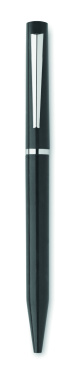 Logo trade business gifts image of: Wheat straw/ABS twist pen