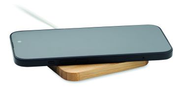 Logotrade promotional product picture of: 15W wireless charger in bamboo