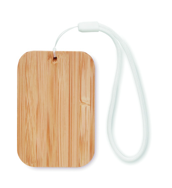 Logotrade advertising product picture of: 15W wireless charger in bamboo
