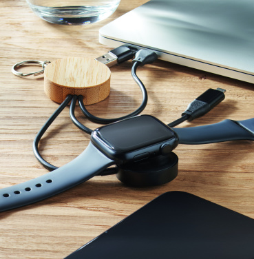 Logotrade corporate gifts photo of: Key ring with 4 in 1 60W cable