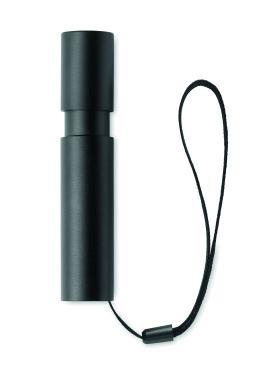 Logo trade promotional giveaways picture of: Aluminium rechargeable torch